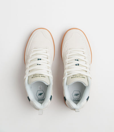 New Balance Numeric 808 Tiago Lemos Shoes - Sea Salt / Medusa Green