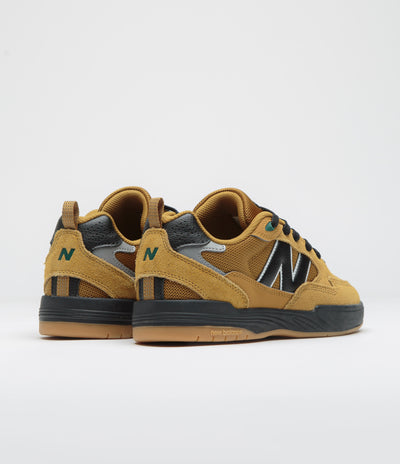 New Balance Numeric 808 Tiago Lemos Shoes - Wheat / Black
