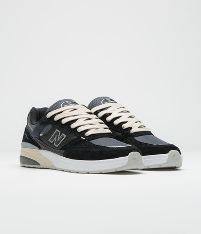 New Balance Numeric 933 Andrew Reynolds Shoes - Black / Navy