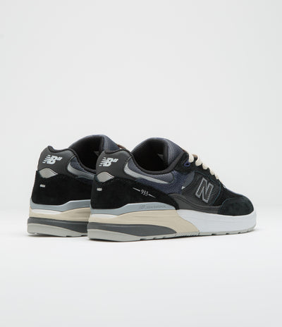 New Balance Numeric 933 Andrew Reynolds Shoes - Black / Navy