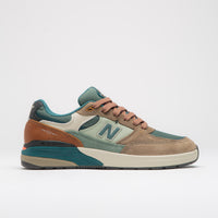 New Balance Numeric 933 Andrew Reynolds Shoes in Mushroom thumbnail