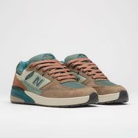 New Balance Numeric 933 Andrew Reynolds Shoes in Mushroom thumbnail