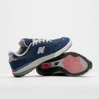 New Balance Numeric 933 Andrew Reynolds Shoes - Navy / White thumbnail