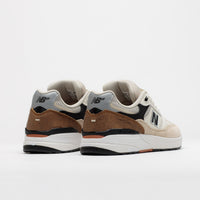 New Balance Numeric 933 Andrew Reynolds Shoes - Sea Salt / Brown thumbnail