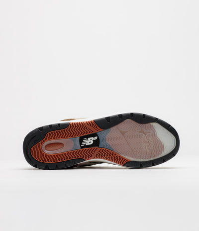 New Balance Numeric 933 Andrew Reynolds Shoes - Sea Salt / Brown