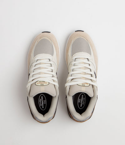 New Balance Numeric 933 Andrew Reynolds Shoes - Sea Salt / Brown