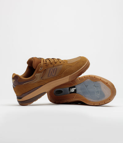 New Balance Numeric 933 Andrew Reynolds Shoes - Wheat / Gum