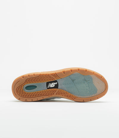 New Balance Numeric 933 Andrew Reynolds Shoes in White and Gum