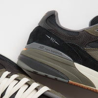 New Balance Numeric 933 Andrew Reynolds Shoes in Black and Olive thumbnail