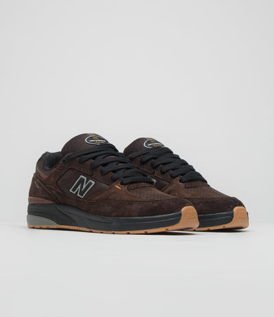 New Balance Numeric 933 Andrew Reynolds Shoes - Brown