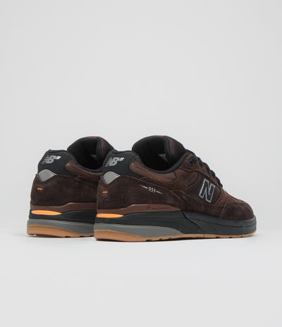 New Balance Numeric 933 Andrew Reynolds Shoes - Brown