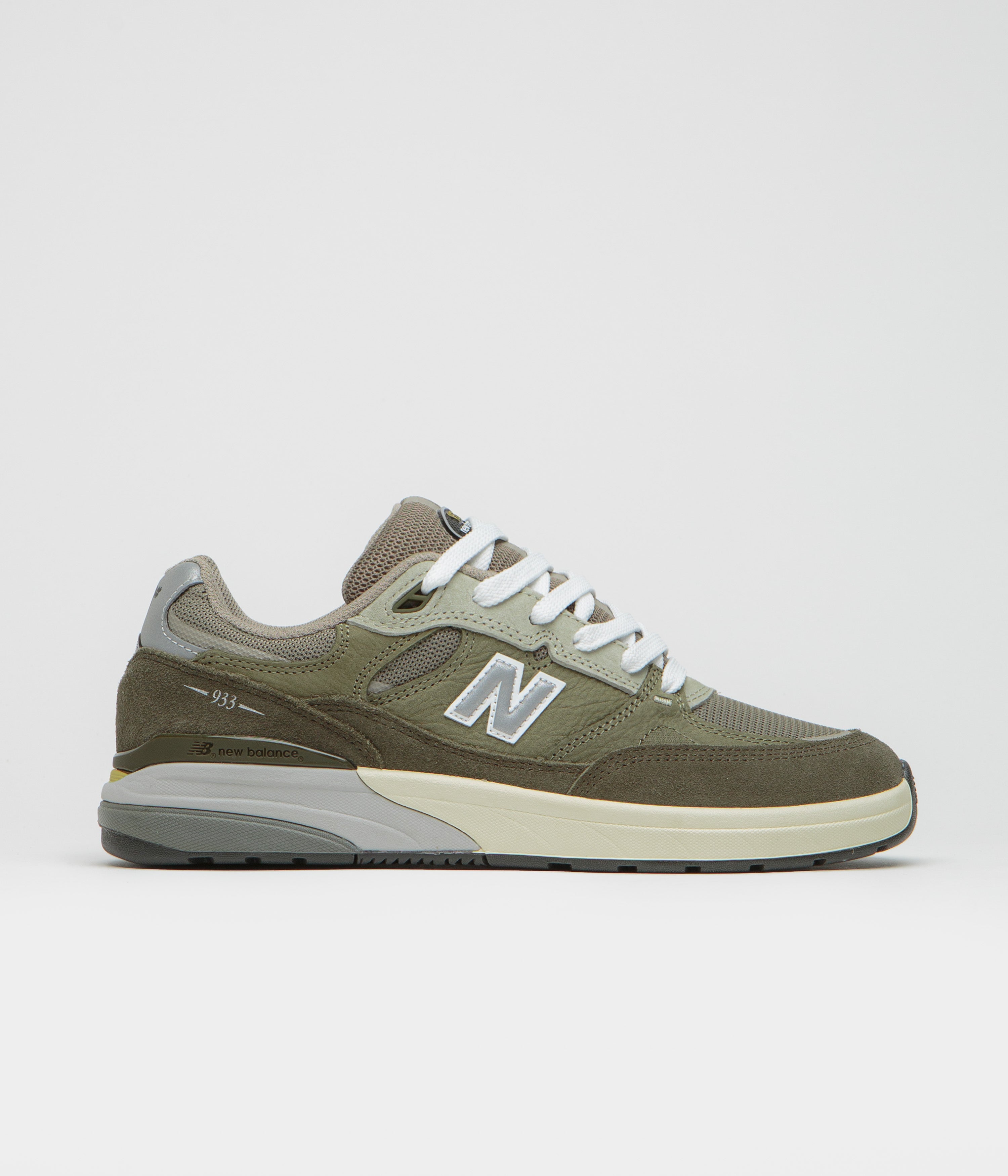 New Balance Numeric 933 Andrew Reynolds Shoes in Olivine