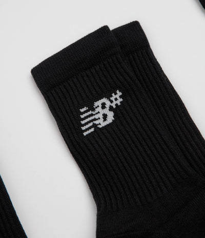New Balance Numeric Active Socks (3 Pack) in Black