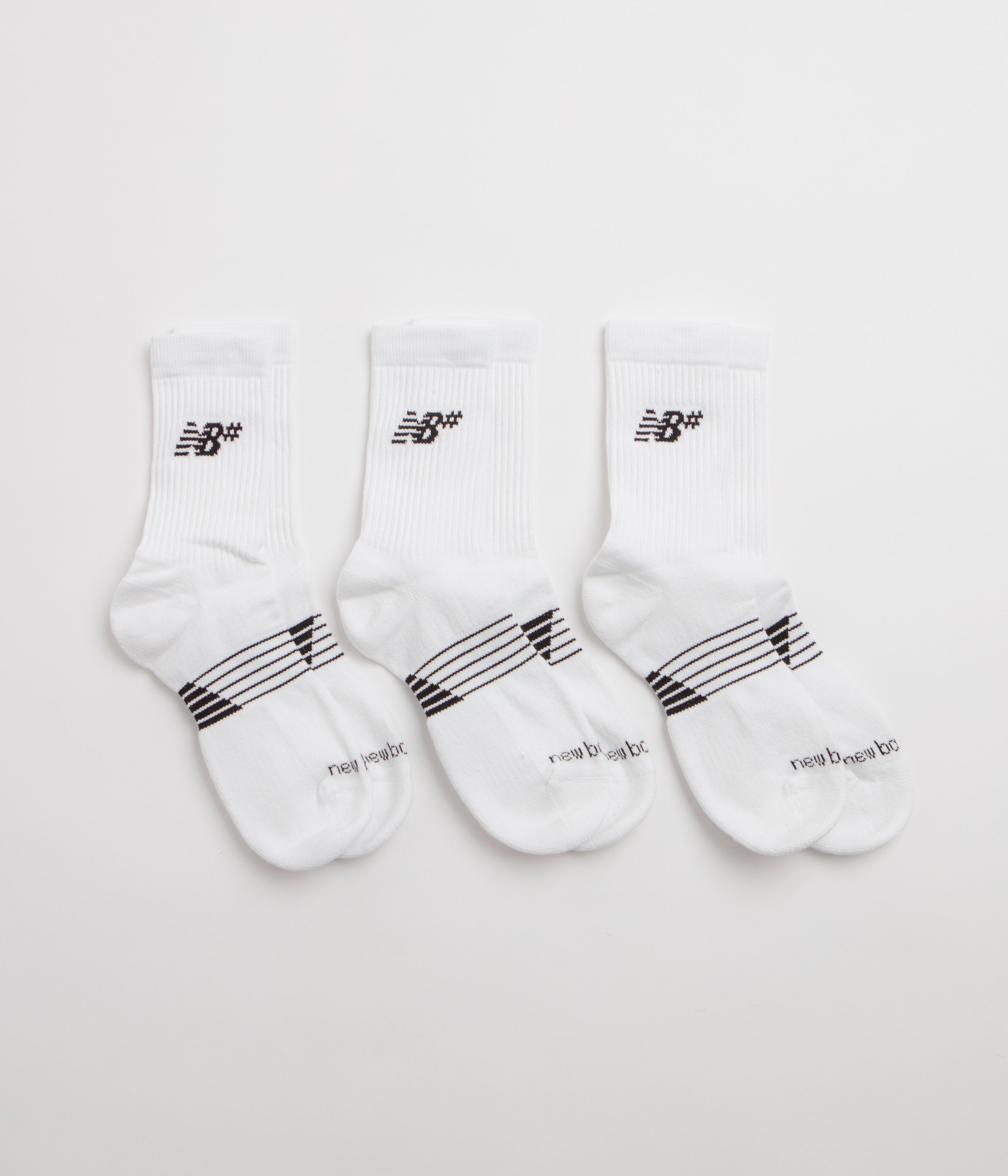 New Balance Numeric Active Socks (3 Pack) - White