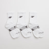 New Balance Numeric Active Socks (3 Pack) in White thumbnail