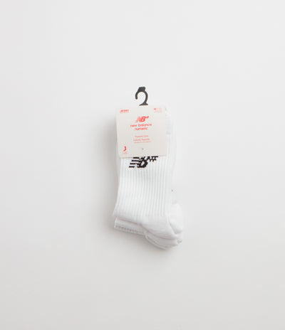 New Balance Numeric Active Socks (3 Pack) in White