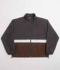 New Balance Numeric Archive Jacket in Faded Black and Pumpernickel