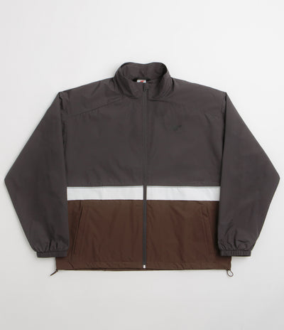 New Balance Numeric Archive Jacket in Faded Black and Pumpernickel
