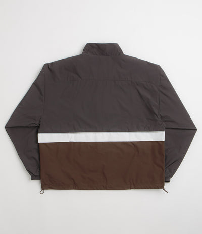 New Balance Numeric Archive Jacket in Faded Black and Pumpernickel