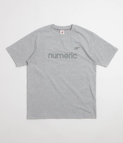 New Balance Numeric Cotton T-Shirt - Athletic Grey Heather
