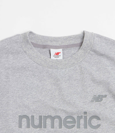 New Balance Numeric Cotton T-Shirt - Athletic Grey Heather