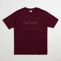 New Balance Numeric Cotton T-Shirt - Mulled Wine thumbnail