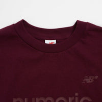 New Balance Numeric Cotton T-Shirt - Mulled Wine thumbnail