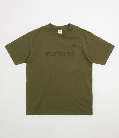 New Balance Numeric Cotton T-Shirt - Wakame