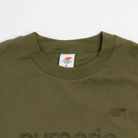 New Balance Numeric Cotton T-Shirt - Wakame thumbnail