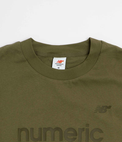 New Balance Numeric Cotton T-Shirt - Wakame