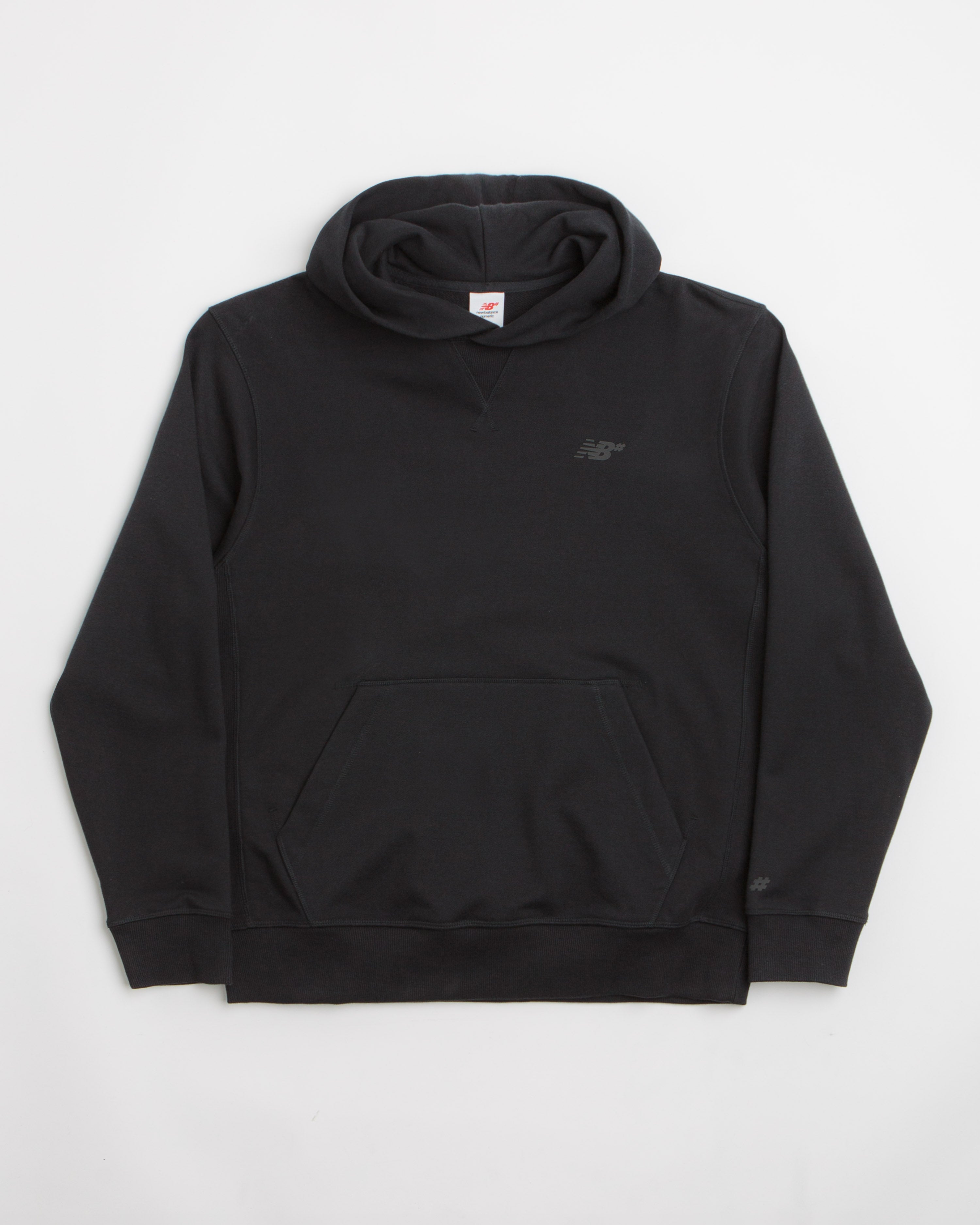 New Balance Numeric French Terry Hoodie in Black