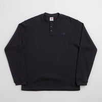 New Balance Numeric Henley Long Sleeve T-Shirt - Dark Night thumbnail
