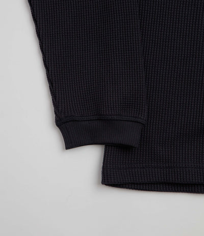 New Balance Numeric Henley Long Sleeve T-Shirt - Dark Night