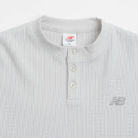New Balance Numeric Henley Long Sleeve T-Shirt - Grey Matter thumbnail