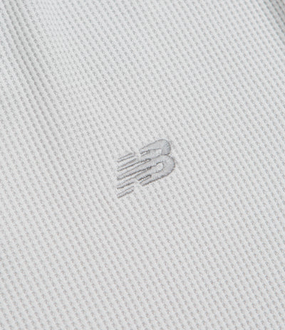 New Balance Numeric Henley Long Sleeve T-Shirt - Grey Matter