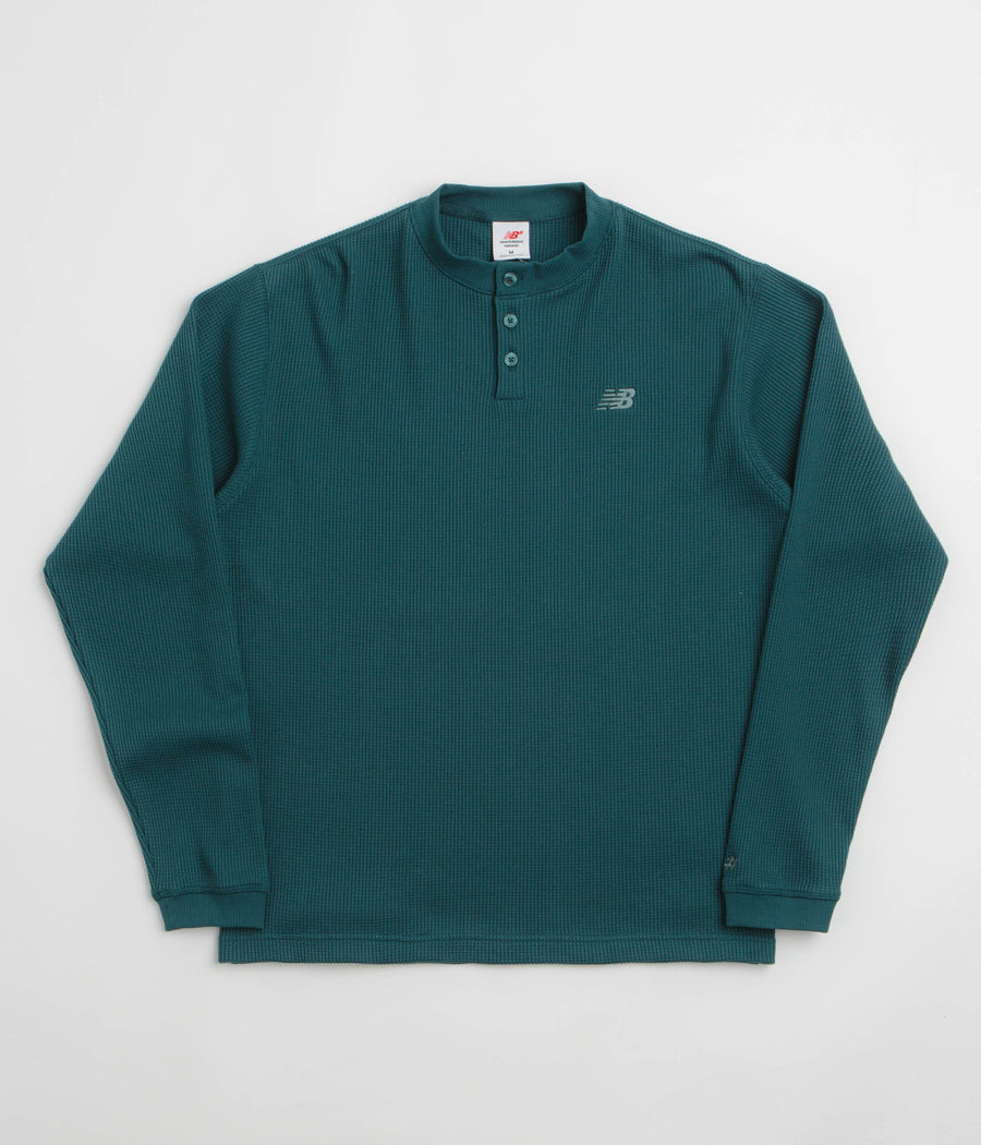 New Balance Numeric Henley Long Sleeve T-Shirt - Medusa