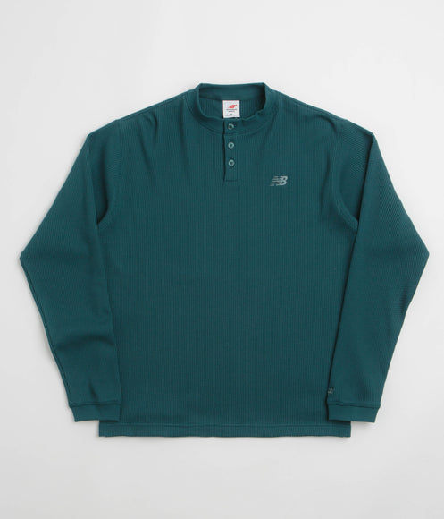 New Balance Numeric Henley Long Sleeve T-Shirt - Medusa