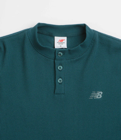 New Balance Numeric Henley Long Sleeve T-Shirt - Medusa