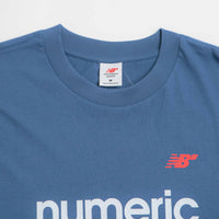 New Balance Numeric Linear Logo T-Shirt - Magic Blue thumbnail