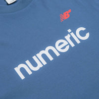 New Balance Numeric Linear Logo T-Shirt - Magic Blue thumbnail
