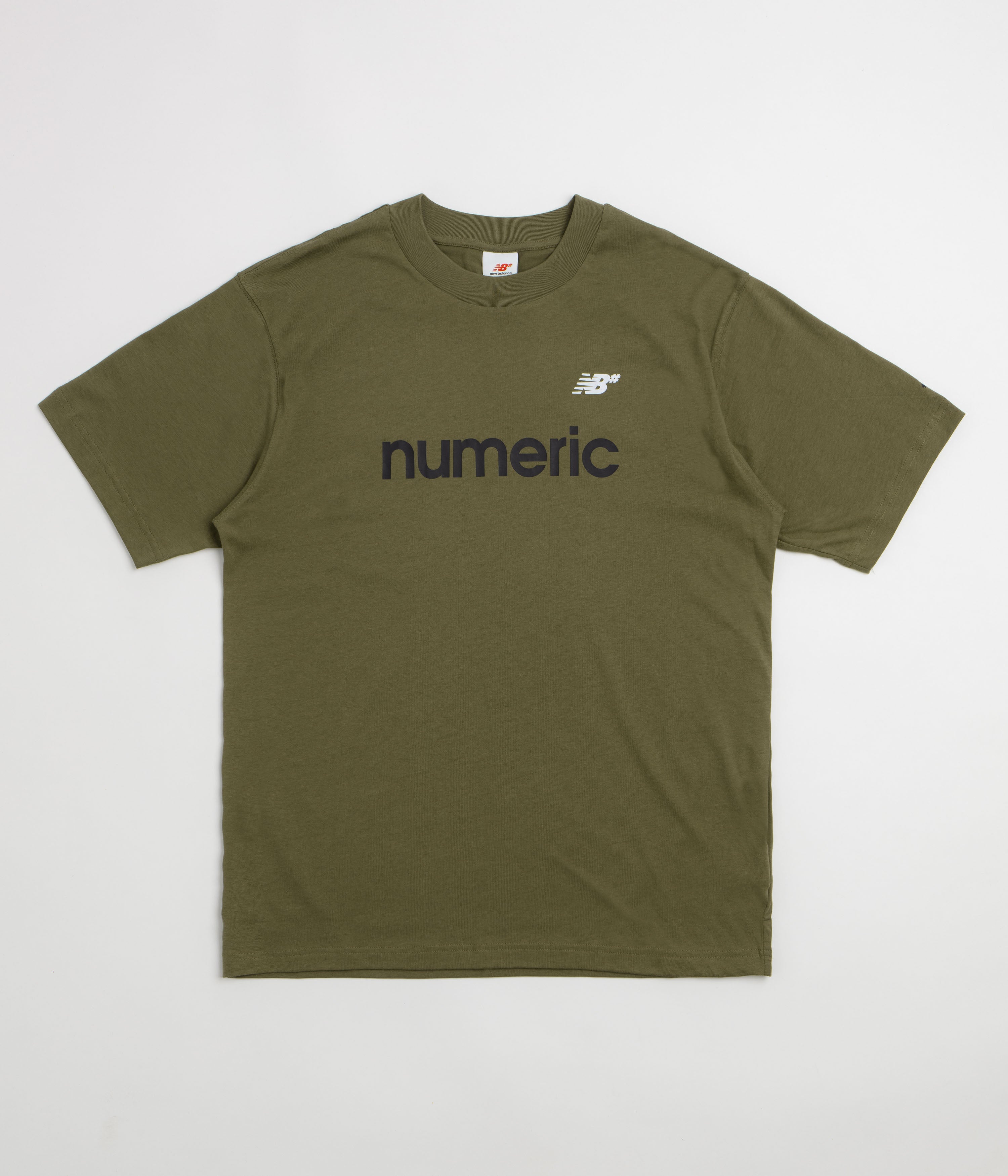 New Balance Numeric Linear Logo T-Shirt - Wakame