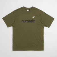 New Balance Numeric Linear Logo T-Shirt in Wakame thumbnail