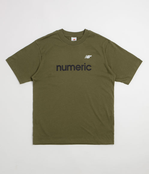 New Balance Numeric Linear Logo T-Shirt - Wakame