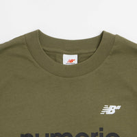 New Balance Numeric Linear Logo T-Shirt in Wakame thumbnail