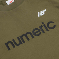 New Balance Numeric Linear Logo T-Shirt in Wakame thumbnail