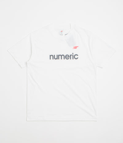 New Balance Numeric Linear Logo T-Shirt - White