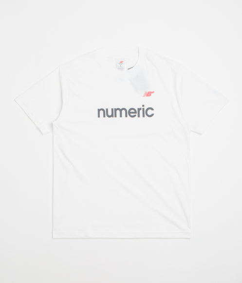 New Balance Numeric Linear Logo T-Shirt - White
