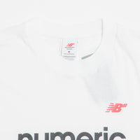 New Balance Numeric Linear Logo T-Shirt - White thumbnail