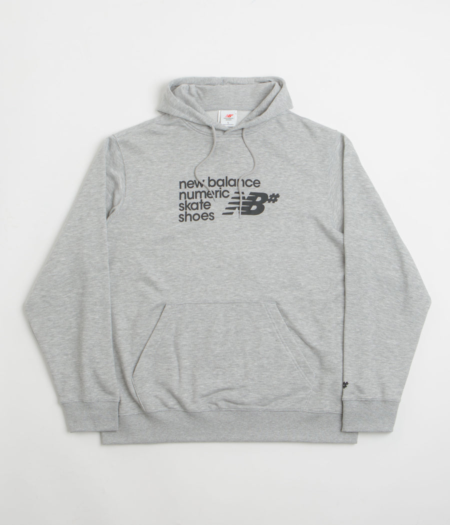 New Balance Numeric Logo Hoodie in Athletic Grey Heather