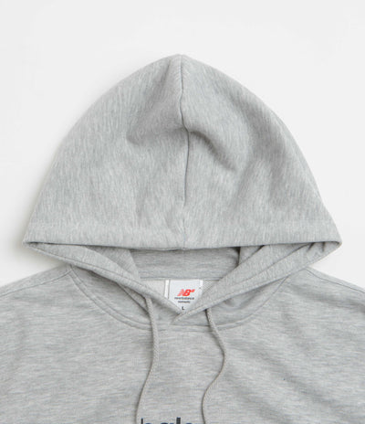 New Balance Numeric Logo Hoodie in Athletic Grey Heather